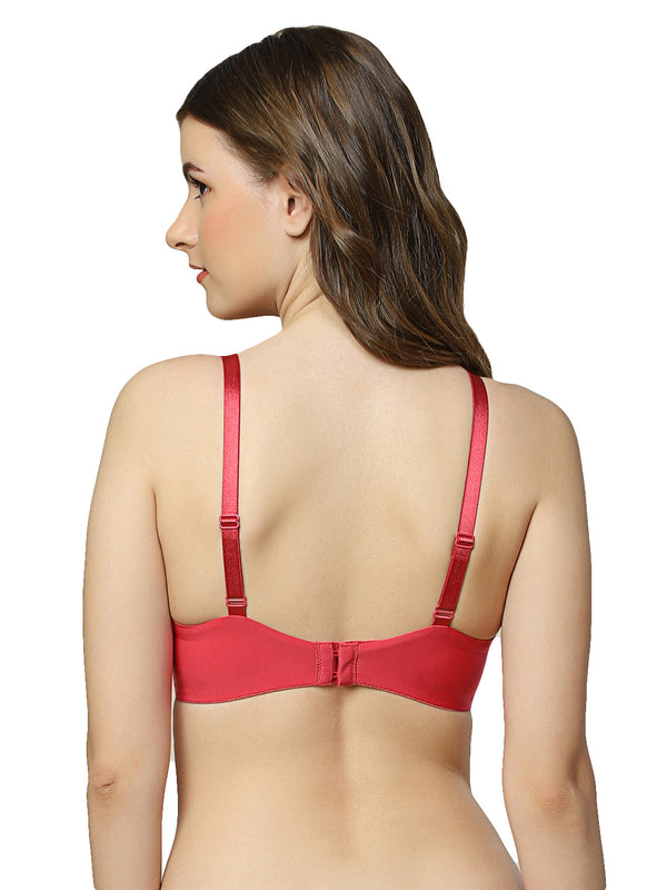 TRIUMPH-122I087 T-Shirt Bra 60 Invisible Wired Padded Body Make-Up Series Light Weight Seamless Support Everyday Bra