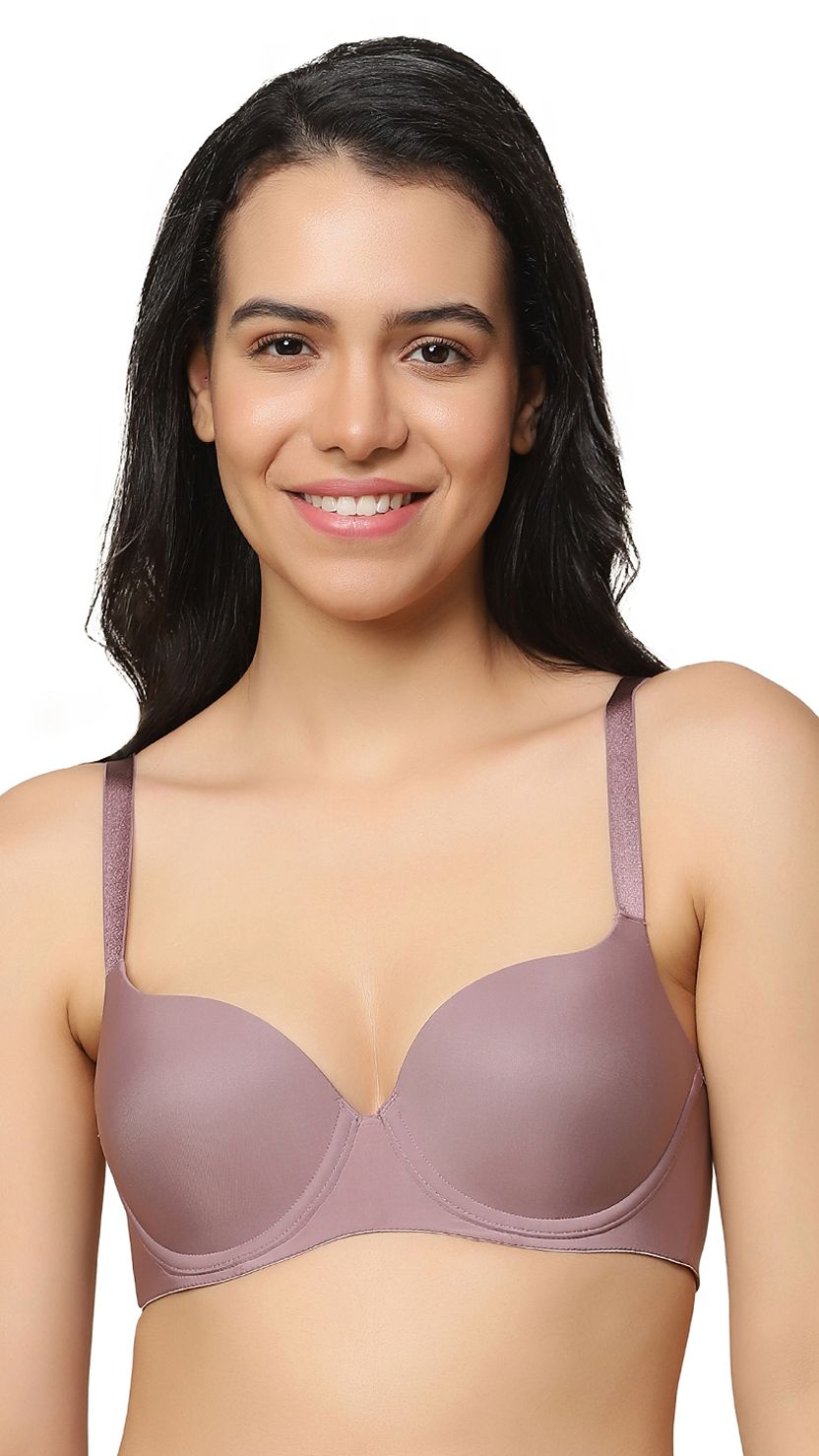 Triumph Muave Invisible Seamless Lightly Padded T-Shirt Bra