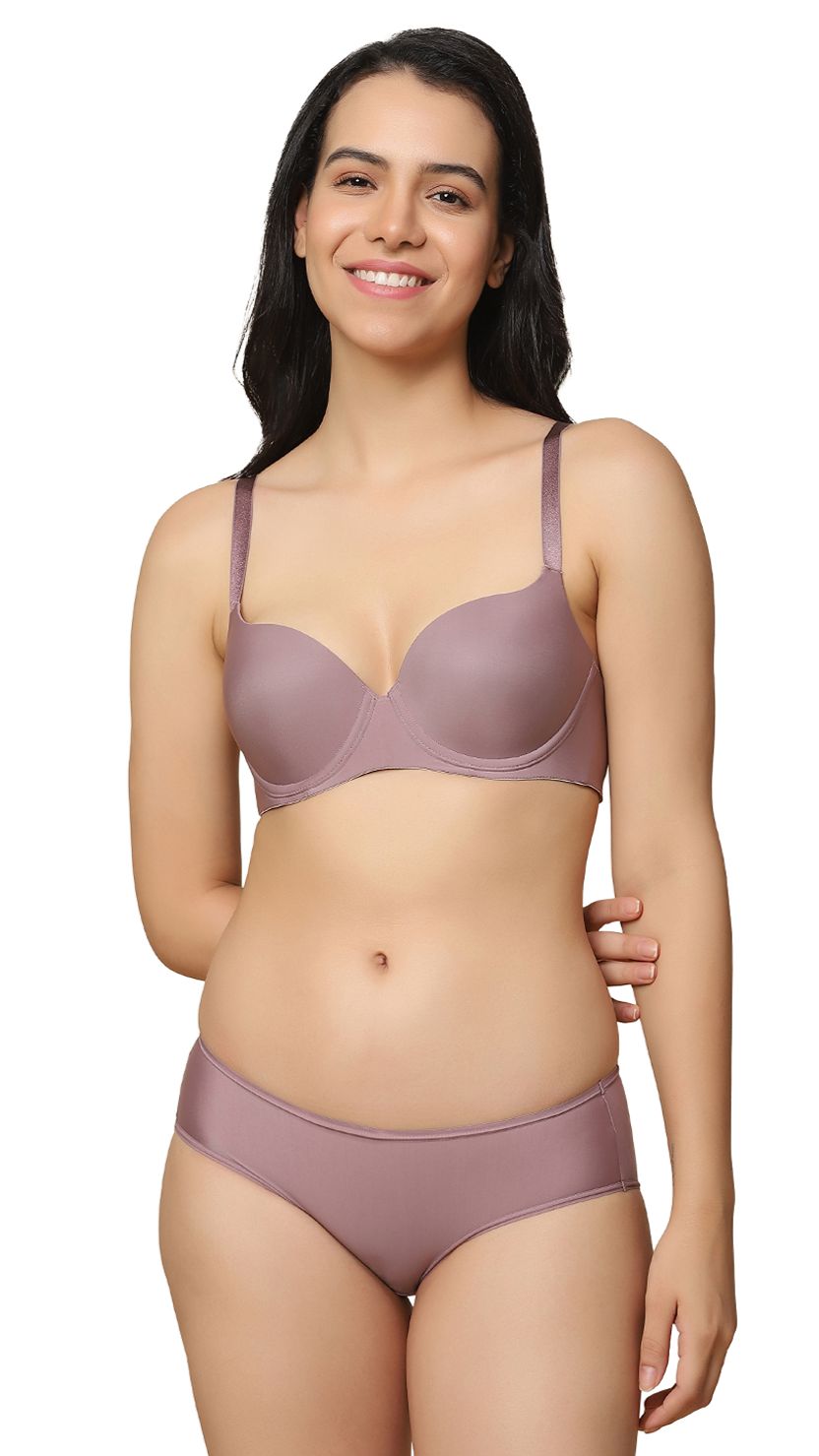 Triumph Muave Invisible Seamless Lightly Padded T-Shirt Bra