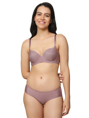 TRIUMPH  122I087 T-Shirt Bra 60 Invisible Wired Padded Body Make-Up Series Light Weight Seamless Support Everyday Bra