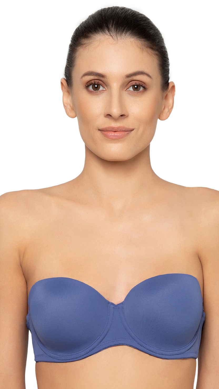 Triumph Blue Multi-Way Balcony Padded Wired Bra