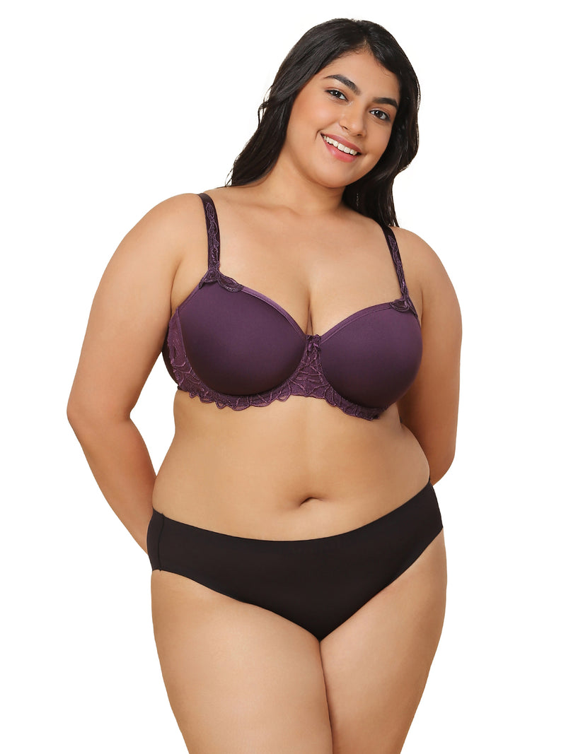 TRIUMPH-122I795 Wired Padded Spacer Cup T-Shirt Minimizer Bra