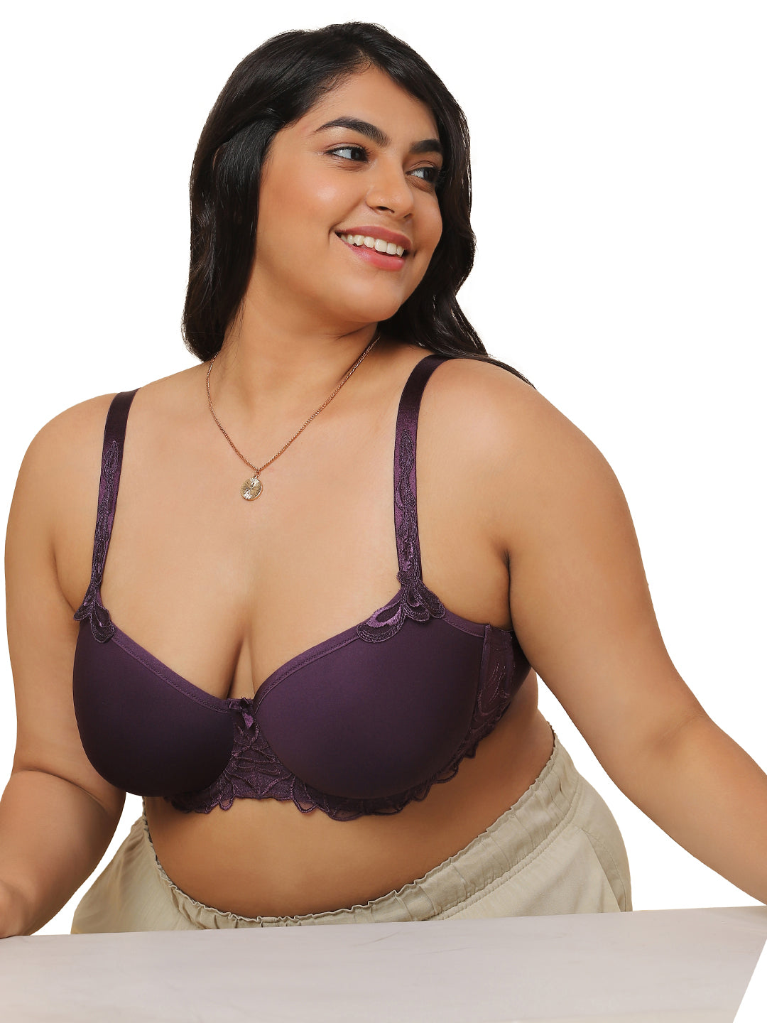 TRIUMPH-122I795 Wired Padded Spacer Cup T-Shirt Minimizer Bra