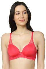TRIUMPH-123I048 Padded Wired Lace Fashion Bra