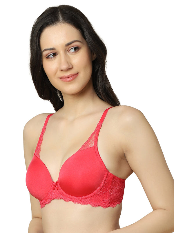 TRIUMPH-123I048 Padded Wired Lace Fashion Bra