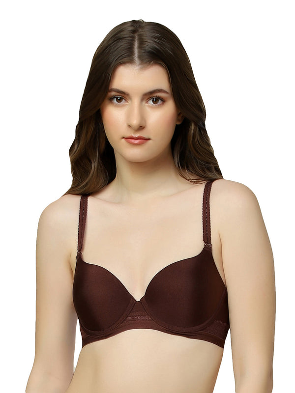TRIUMPH-123I289 Padded Wired Seamless Silhoutte T-shirt Bra