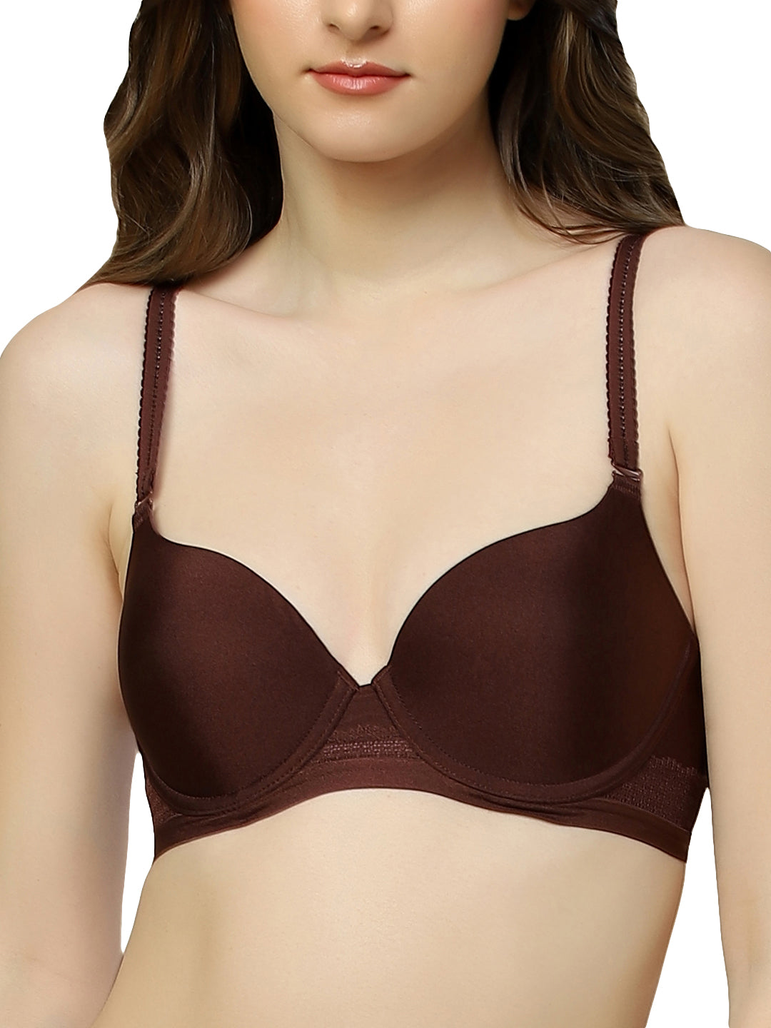 TRIUMPH-123I289 Padded Wired Seamless Silhoutte T-shirt Bra