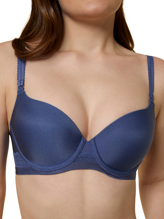 TRIUMPH BRA 123I289-PI Padded Wired Seamless Silhoutte T-shirt Bra