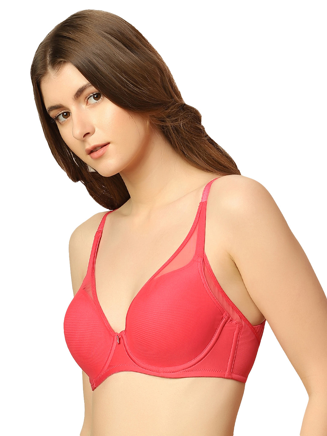 Triumph-123I530 Mesh Spotlight T-Shirt Bra Padded Wired