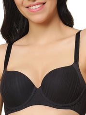 Triumph-123I531 Body Make-Up Patchwork Bra Padded Wired