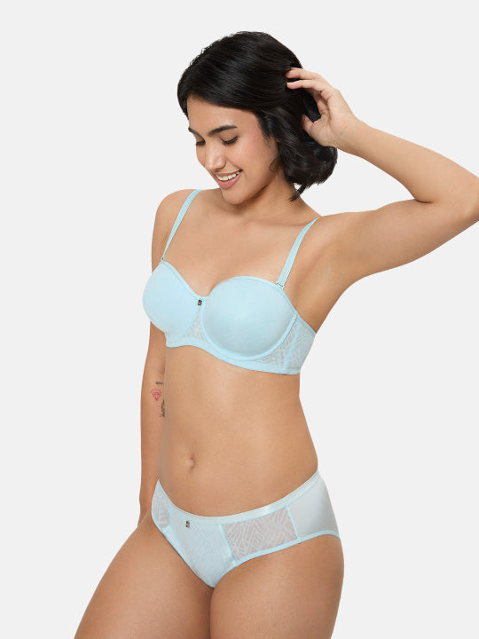 TRIUMPH BRA 123I572-DB Shimmer WDP Full Coverage Underwired Lightly Padded T-shirt Bra