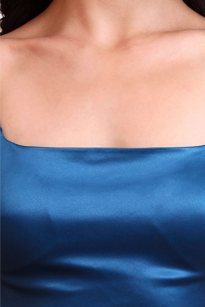 BELLAGIO Modern Essential Bra with Thin Straps, Smooth Contours, and Comfortable Fit BB5529-TEAL-CS113