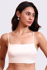 BELLAGIO Modern Essential Bra with Thin Straps, Smooth Contours, and Comfortable Fit BB5529-IVORY-CS113