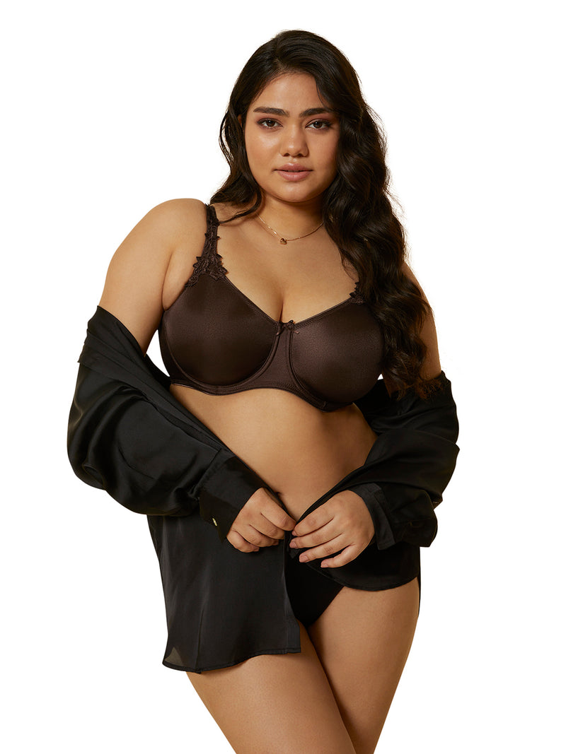 TRIUMPH-150I669 Minimizer 21 Wired Non Padded Comfortable High Support Big-Cup Bra