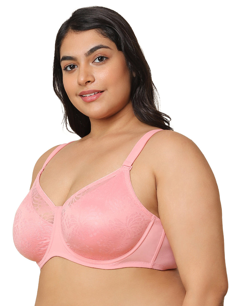 TRIUMPH-151I263 Non Padded Wired Seamless Minimizer Bra