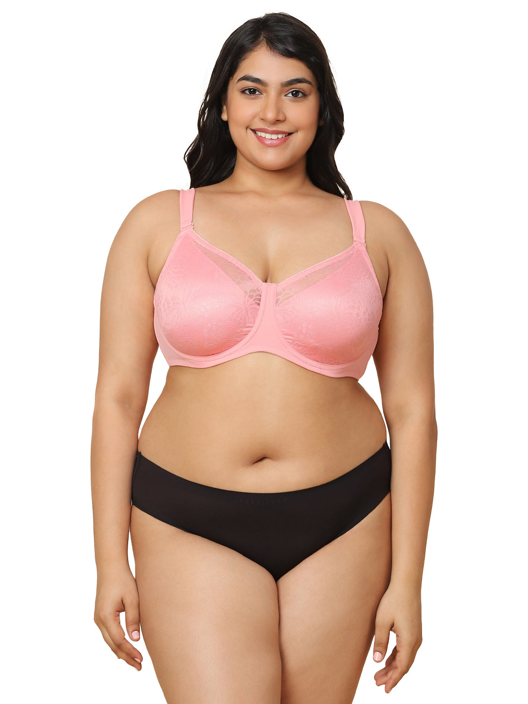 TRIUMPH-151I263 Non Padded Wired Seamless Minimizer Bra