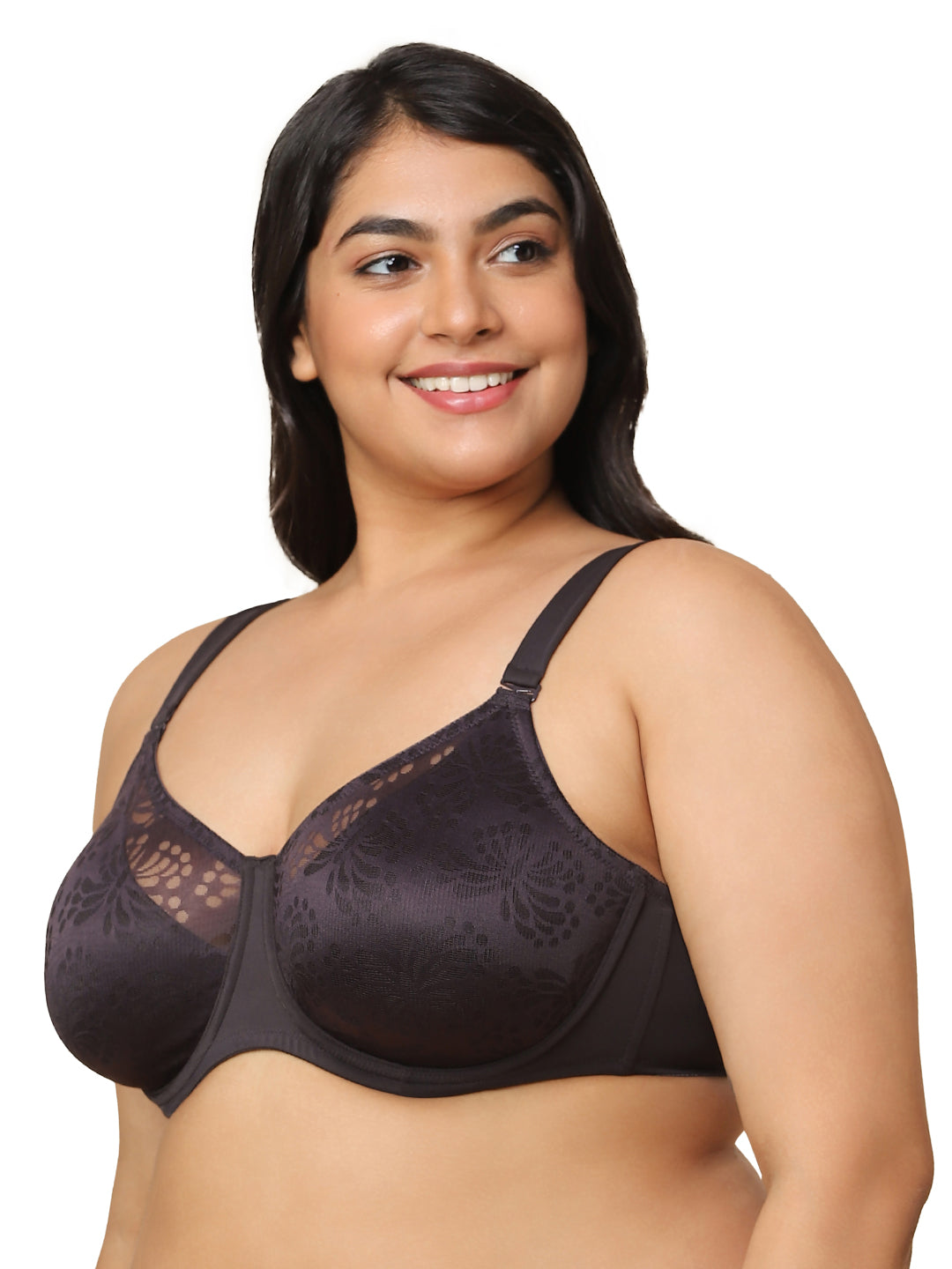 TRIUMPH-151I263 Non Padded Wired Seamless Minimizer Bra
