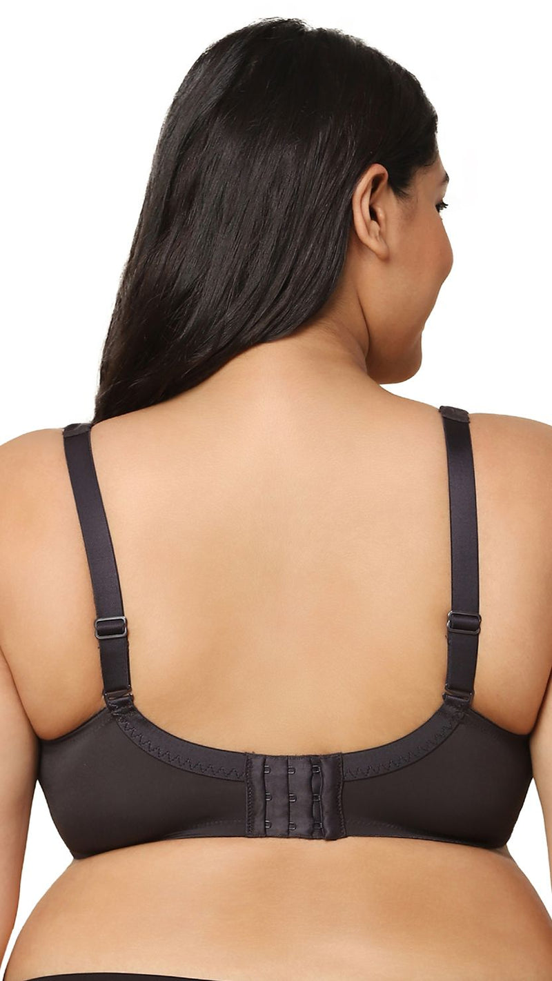 Triumph Black Wired Seamless Minimizer Bra