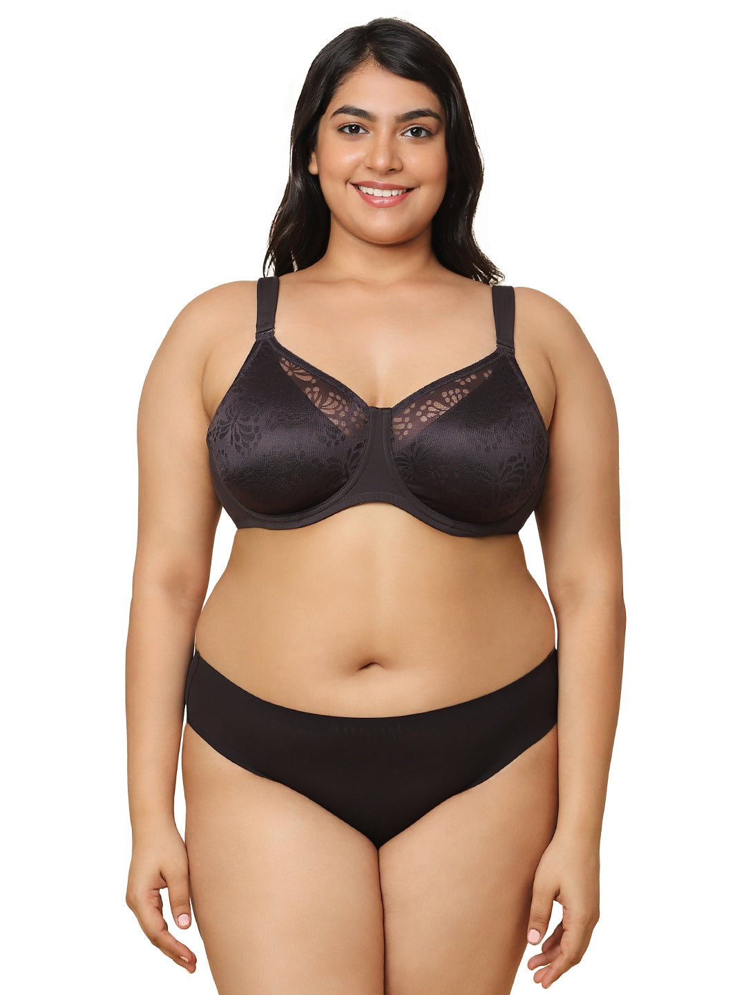 TRIUMPH-151I263 Non Padded Wired Seamless Minimizer Bra