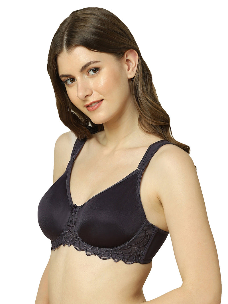 TRIUMPH-151I380 Wired Non Padded Comfortable Support Big Cup Bra