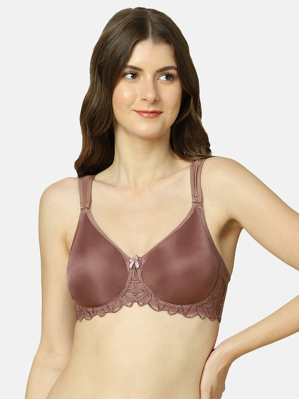 TRIUMPH-151I380 Wired Non Padded Comfortable Support Big Cup Bra