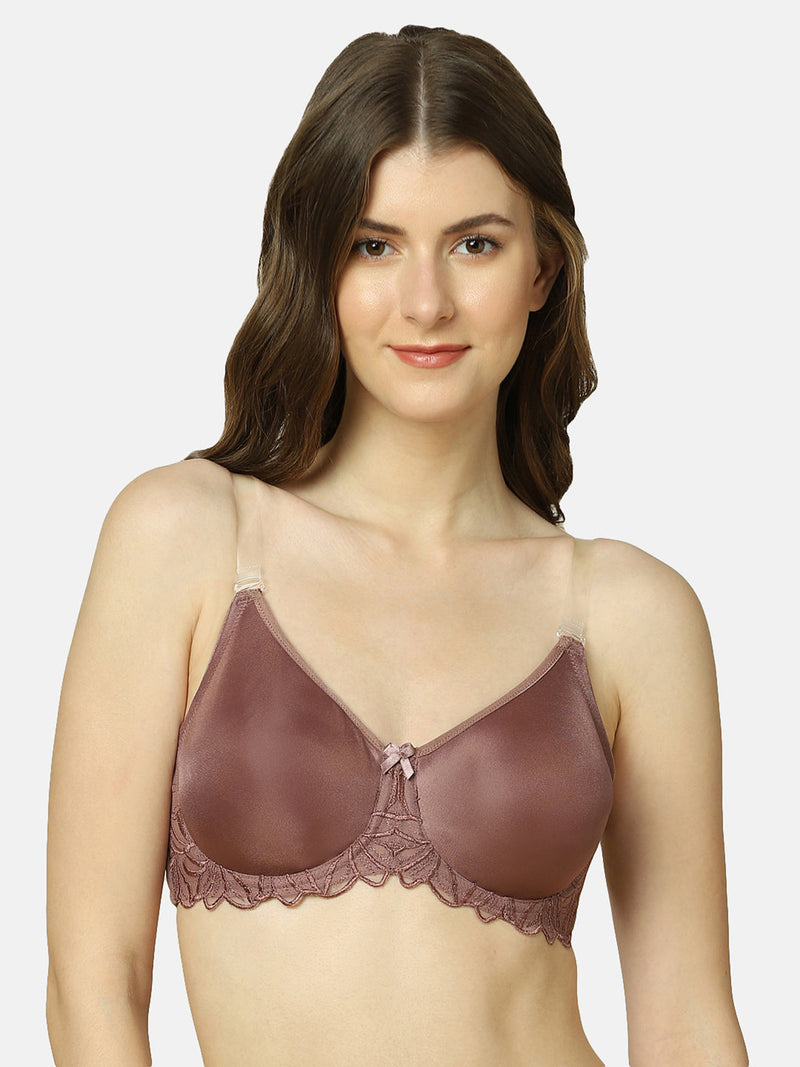 TRIUMPH-151I380 Wired Non Padded Comfortable Support Big Cup Bra