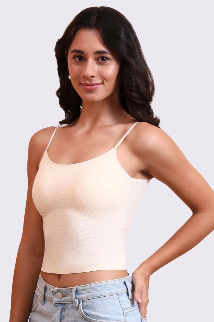 AXTZH Sexy Bralette Featuring Lightweight Stretch and Smooth Contour Design X4123-SKIN-CP123