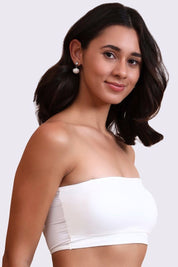 AXTZH One-Piece Tube Bra – Designed for Smooth Support and All-Day Comfort 22XTUBEAR9820-WHITE