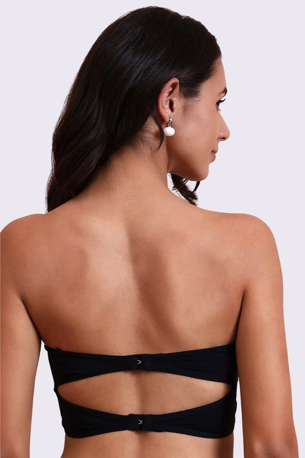 AXTZH One-Piece Tube Bra – Designed for Smooth Support and All-Day Comfort 22XTUBEAR9820-BLACK