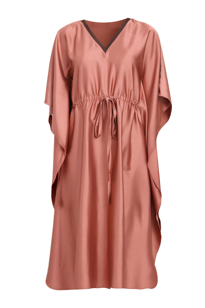 ANGELS Drawstring Waist Satin NIGHTWEAR AG0710-TERRACOTTA-F8S