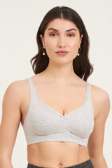 JOCKEY-FE41 Stgml Wirefree Non Padded Plus Size Super Combed Cotton Elastane Stretch Full Coverage Everyday with Concealed Shaper Panel