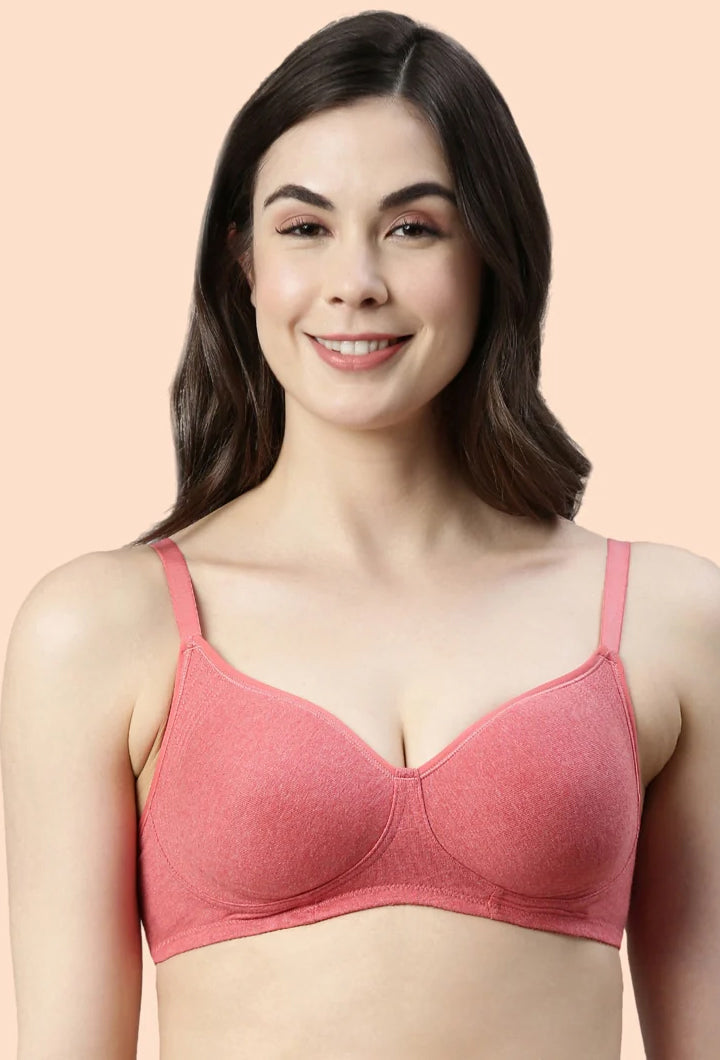 2 Side Support Shaper Classic Bra - Supima Cotton Non-Padded Minimizer Wirefree