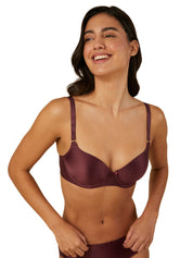 Triumph-123I441 Shiny T-Shirt Bra Padded Wired