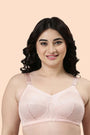 ENAMOR BRA F096 Pearl Ultimate Curve Support Bra for Women- Full Coverage, Non Padded and Wirefree