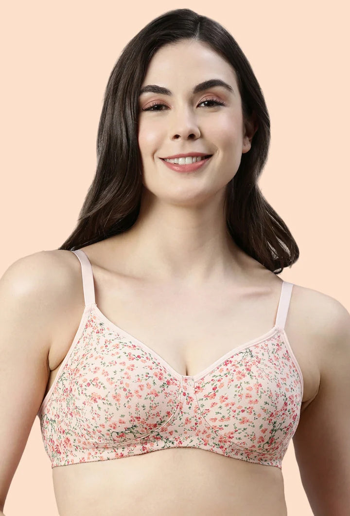 ENAMOR BRA-A042 /2 Side Support Shaper Classic Bra - Supima Cotton Non-Padded Minimizer Wirefree