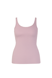 AXTZH Everyday Ribbed Camisole X0080-MAUVE-G2M0