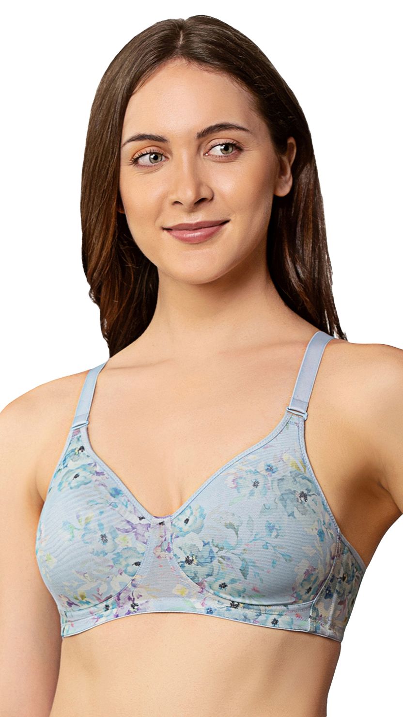 Triumph Blue Everyday Seamless Wireless T-Shirt Bra