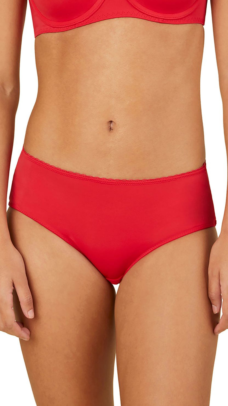 Triumph Red Seamless Essential Hipster Panty
