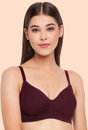 ENAMOR BRA-A042 /2 Side Support Shaper Classic Bra - Supima Cotton Non-Padded Minimizer Wirefree