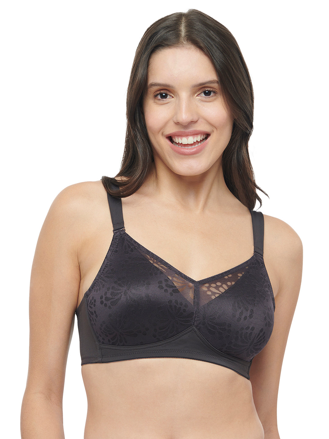 TRIUMPH 100I526/2 Minimizer 112 Non Padded Wired Seamless Minimizer Bra