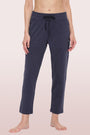 ENAMOR-E060 Navy Melange ESSENTIALS FRENCH TERRY LOUNGE PANTS