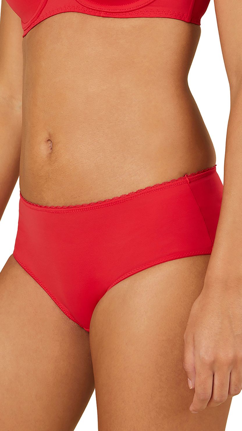 Triumph Red Seamless Essential Hipster Panty