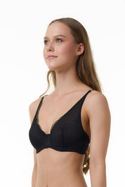 BELLAGIO BRA-BB0817 Underwired Non padded Net bra