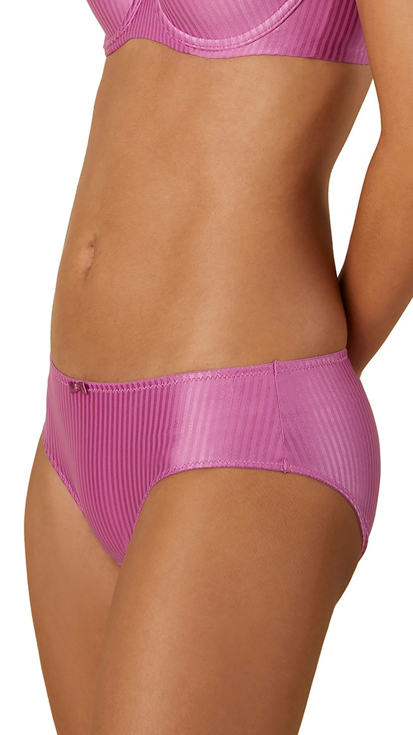 Triumph PANTY Women's Striped Full Coverage Mid-Rise Hipster Briefs