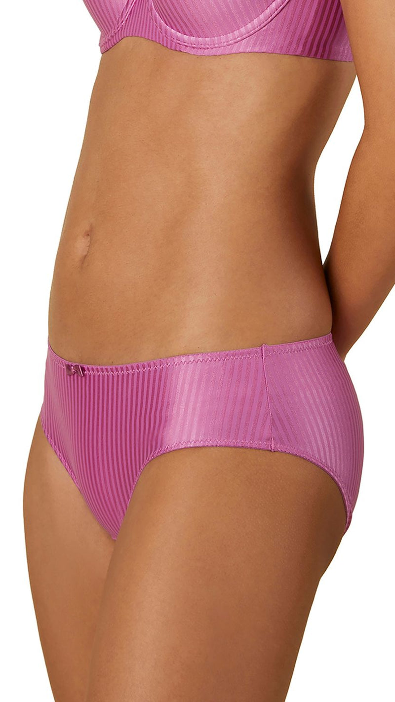 Triumph PANTY Women's Striped Full Coverage Mid-Rise Hipster Briefs