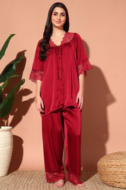 NIGHTWEAR-X2179IO Romantic Night suit set