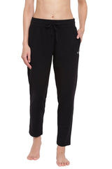 ENAMOR-E060 Black ESSENTIALS FRENCH TERRY LOUNGE PANTS