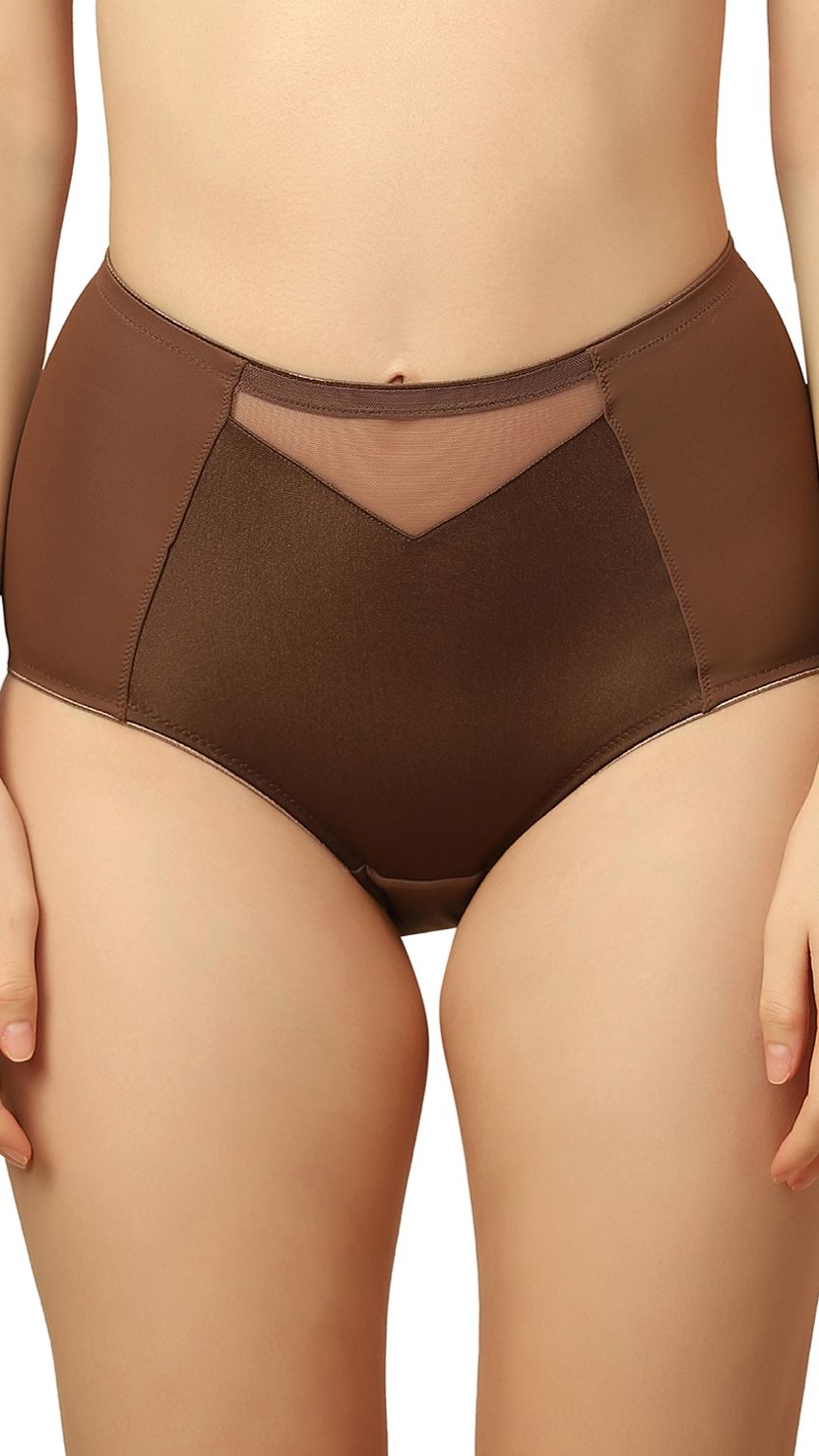 Triumph Brown High Waist Shaping Support Bikini Brief