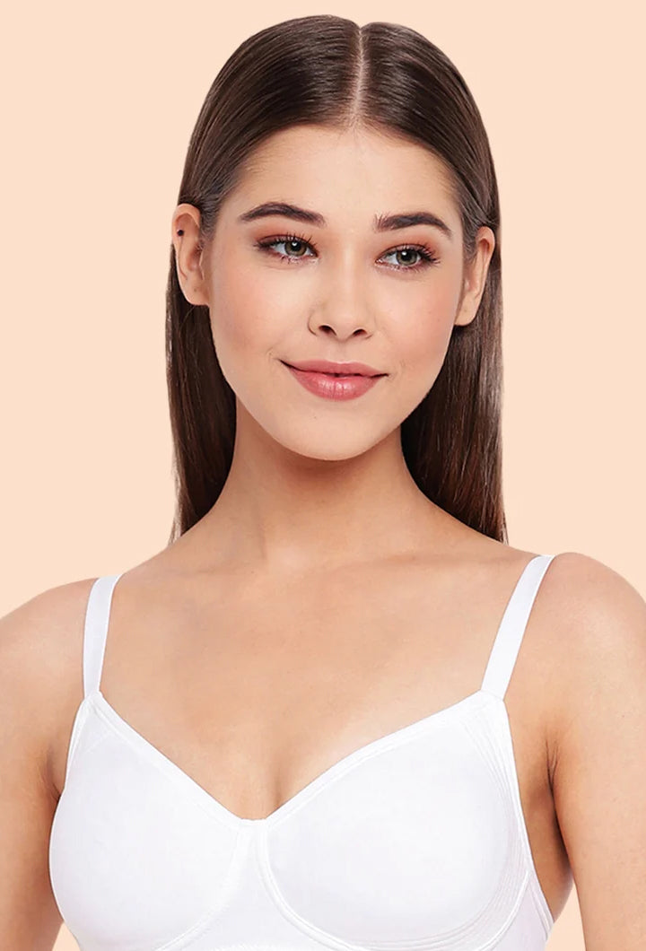 ENAMOR BRA-A042 /2 Side Support Shaper Classic Bra - Supima Cotton Non-Padded Wirefree