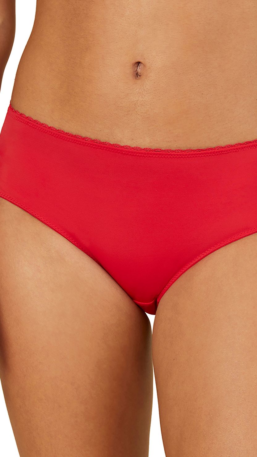 Triumph Red Seamless Essential Hipster Panty